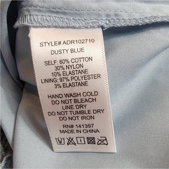 Astr The Label Dusty Blue Lace Midi Dress, new - Picture 11 of 13